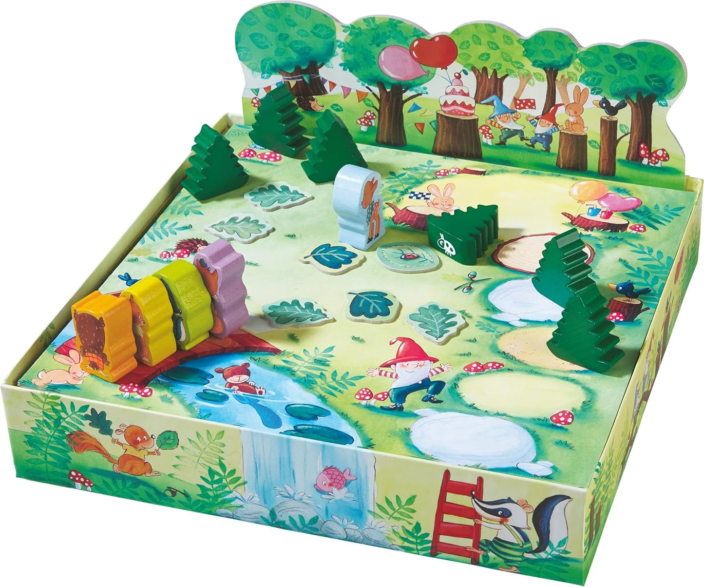 Haba 300785 Fun Forest Feasting Matching & Memory Game 森林小動物盛會 配對記憶遊戲
