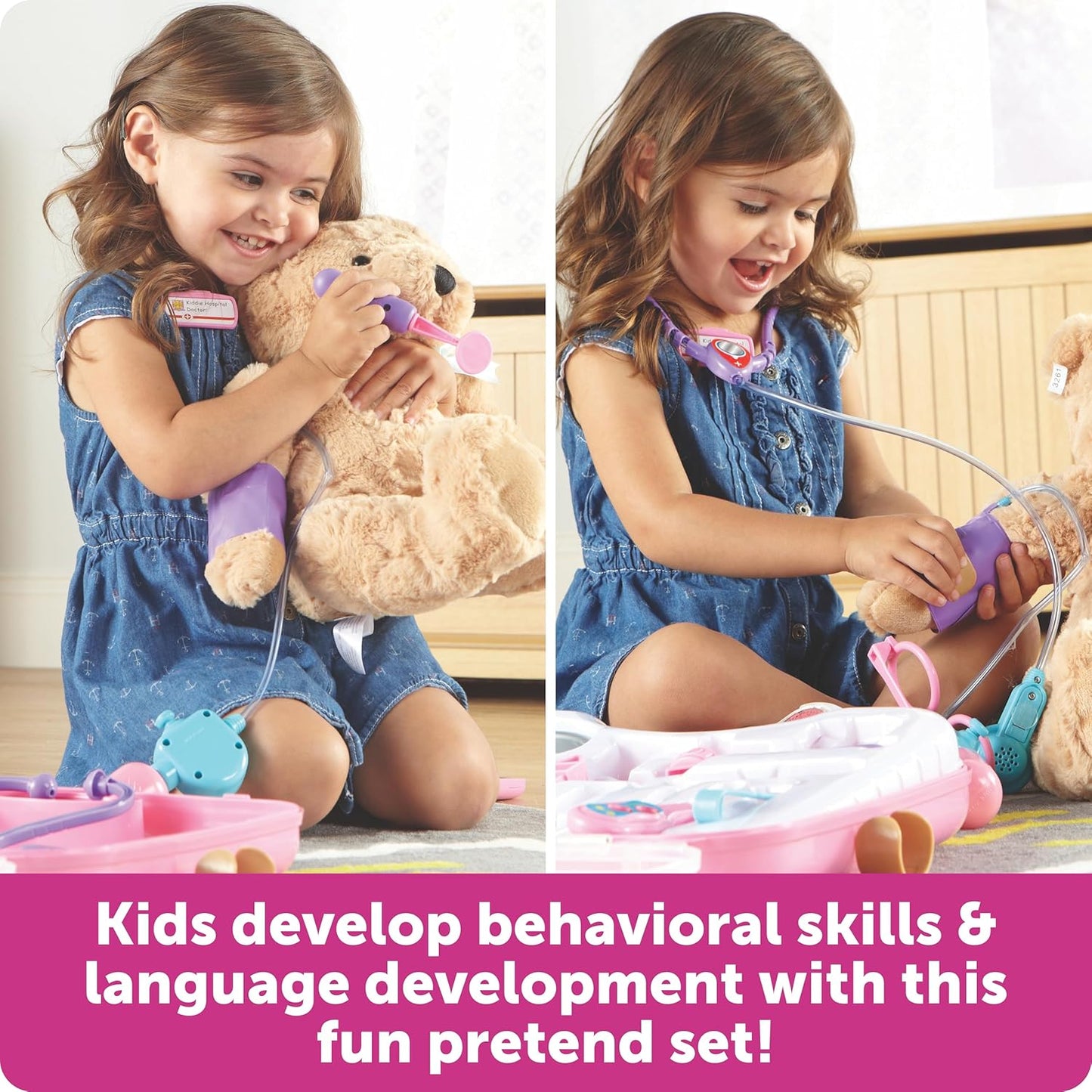 Learning Resources Pretend & Play  Doctor Kit - Pink