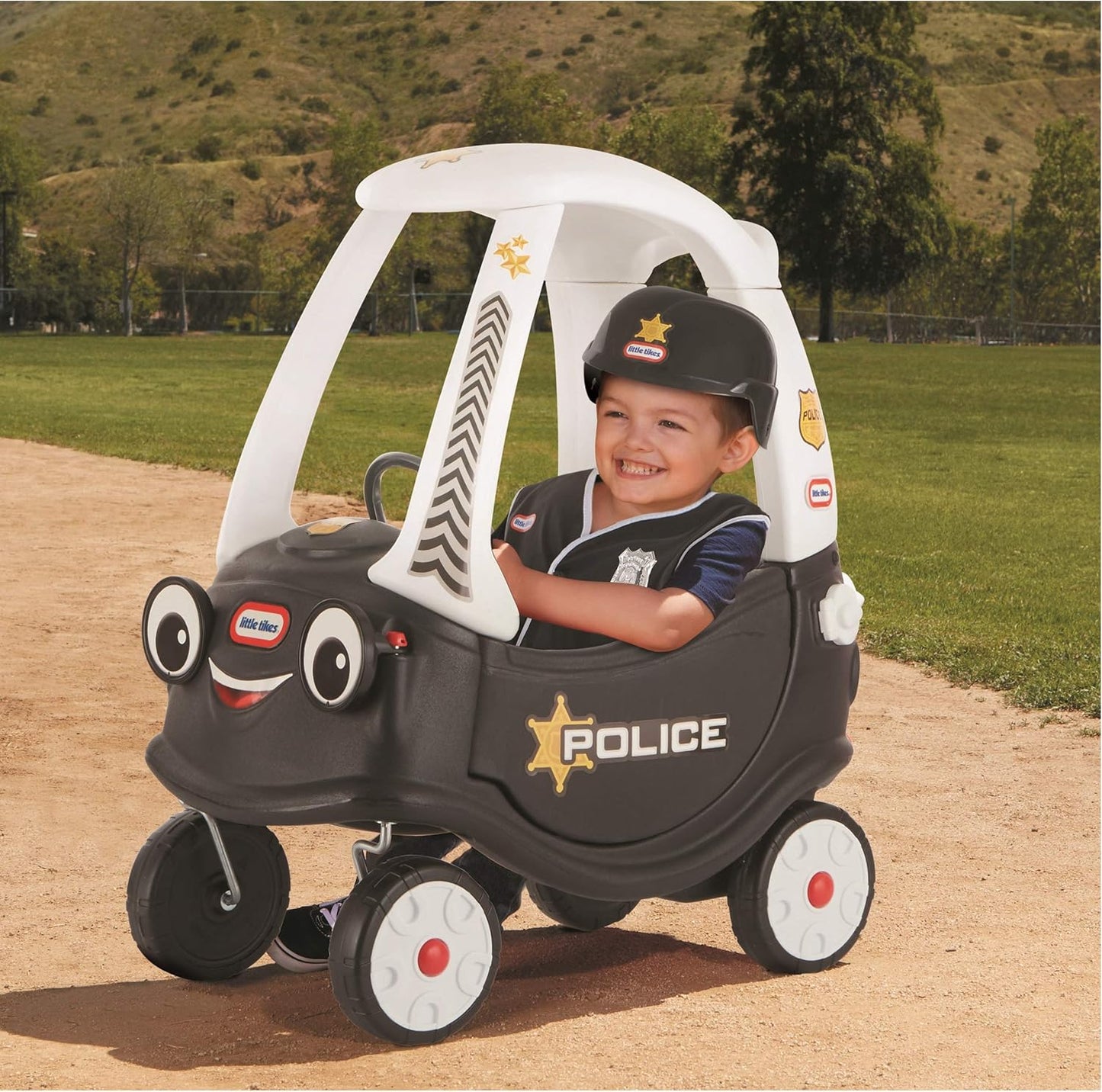 Little Tikes  Police Cozy Coupe Themed Role Play Ride-On Toy 小泰克警察主題可愛轎車