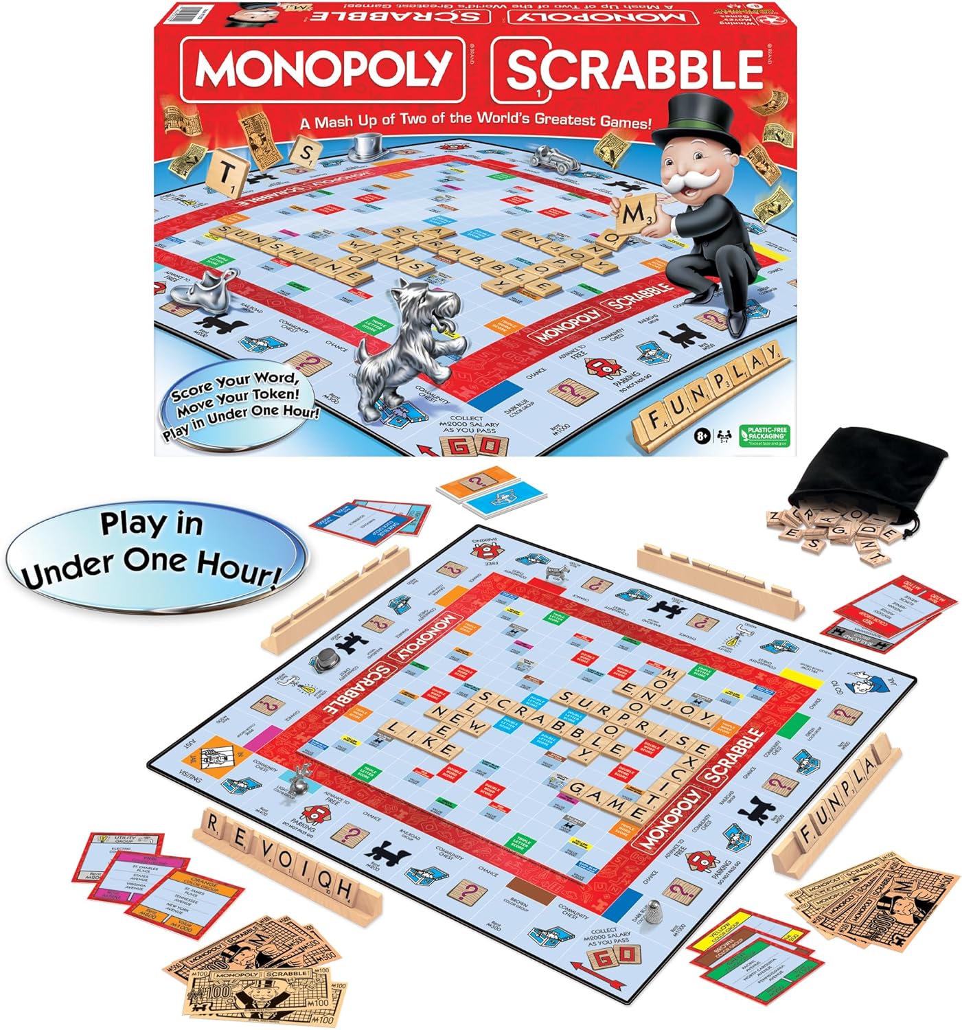 Monopoly Scrabble Game 大富翁: 拼字遊戲