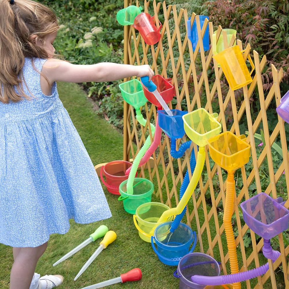 Rainbow Translucent Water Fall Activity 彩虹透光水流遊戲組件