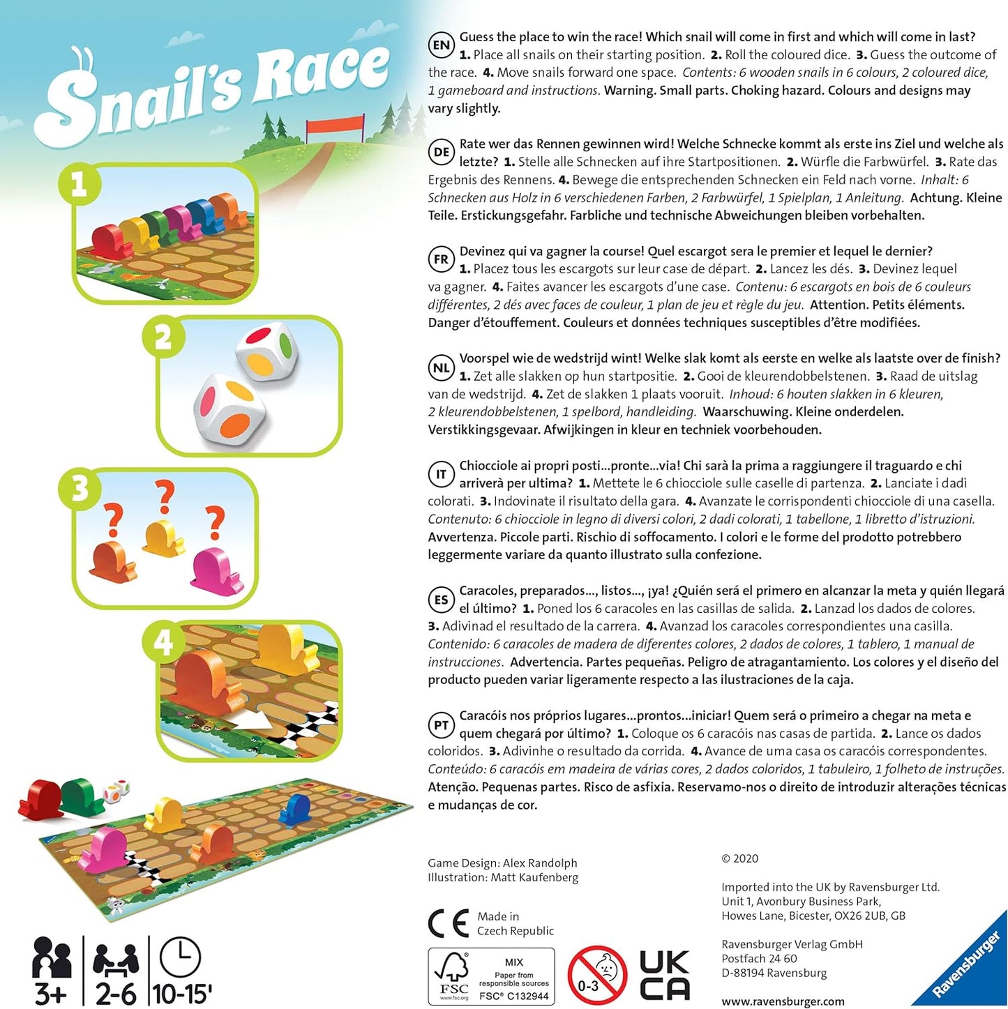 Ravensburger Snail's Race Game