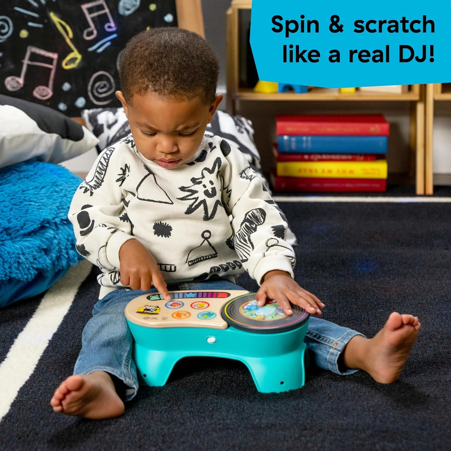 Hape DJ Discovery Musical Toy Turntable 動感DJ音樂台
