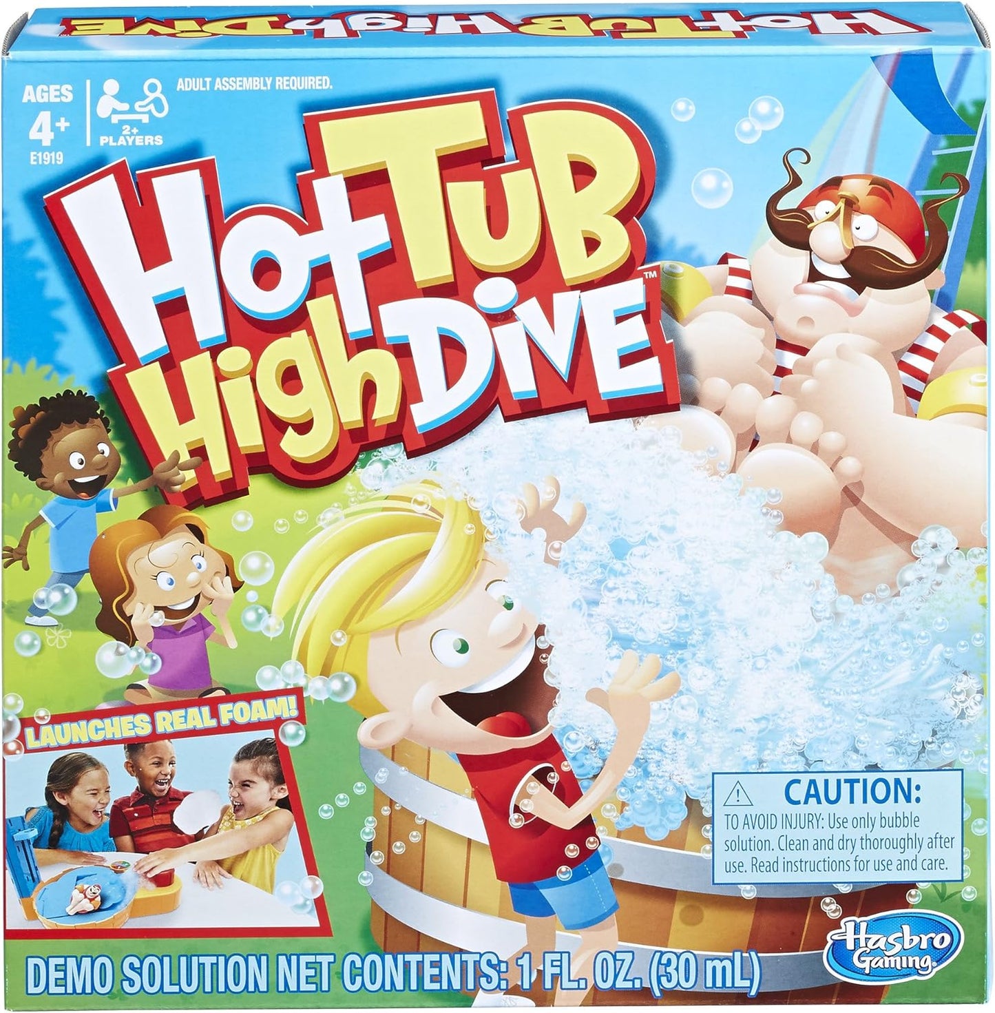 Hasbro Gaming Hot Tub High Dive Game 高台跳泡泡浴桌遊