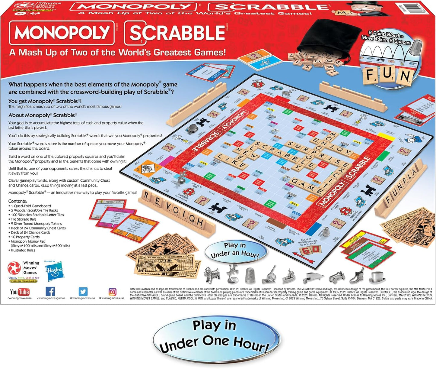Monopoly Scrabble Game 大富翁: 拼字遊戲
