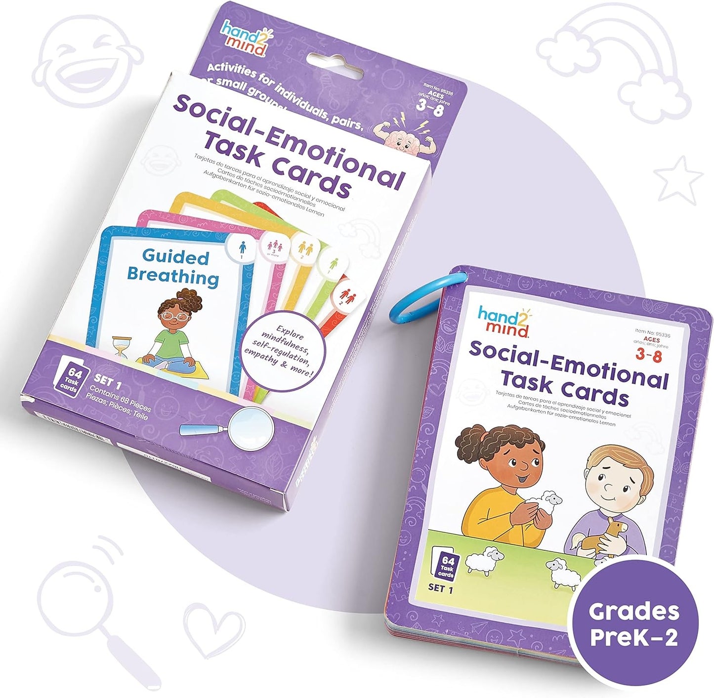 Hand2Mind Social-Emotional Task Cards 社交情緒任務卡 Age 3-5