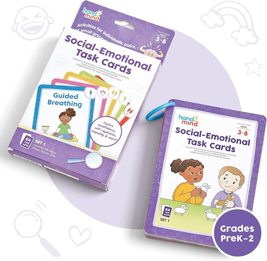 Hand2Mind Social-Emotional Task Cards 社交情緒任務卡 Age 3-5