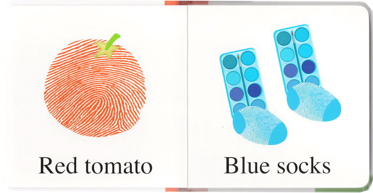 Priddy Books Alphaprints Colors Touchy Feely Board Book Alphaprints Colors 觸摸紙板書