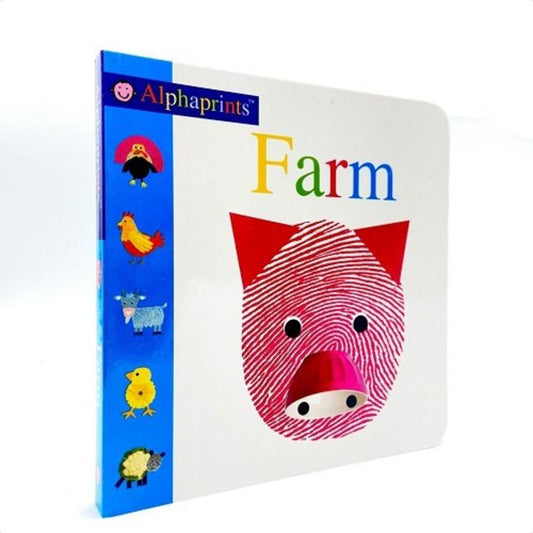 Priddy Books Alphaprints Farm Baby Touchy Feely Board Book 農場 嬰幼兒觸摸紙板書