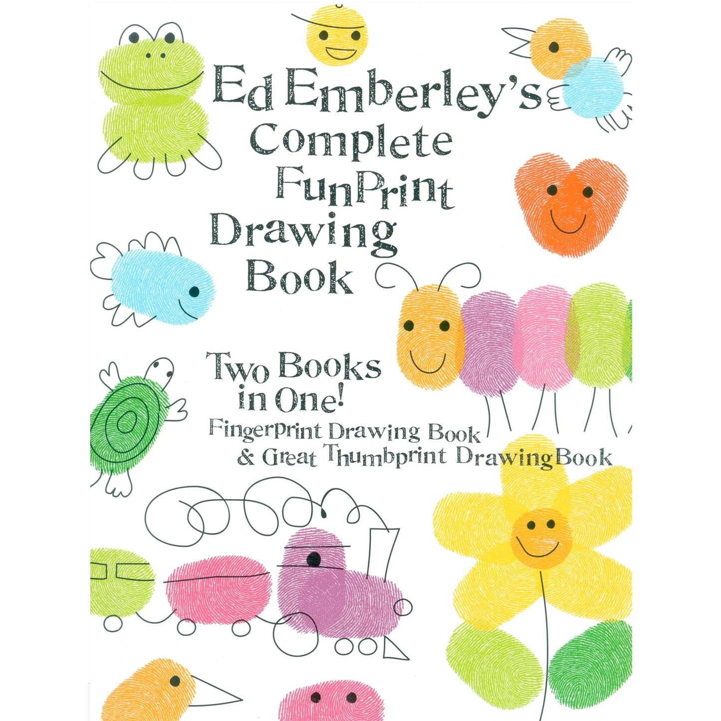 Ed Emberley’s Complete Funprint Drawing Book 手指印繪畫書全集