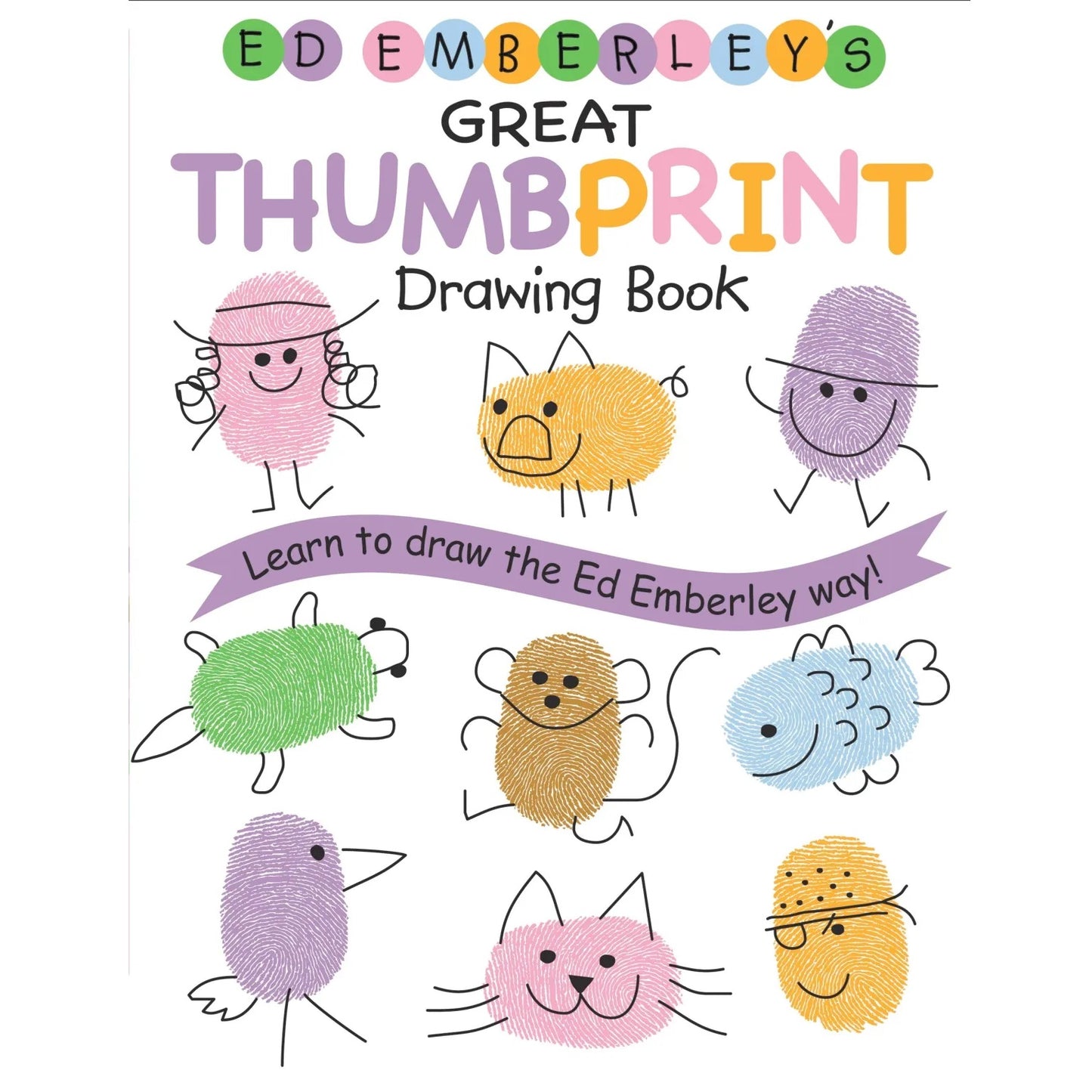 Ed Emberley’s Great Thumbprint Drawing Book 大拇指印繪畫書