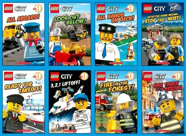 Lego City: Adventures in LEGO City 8 Books Set for Beginner Reader LEGO City: Adventures in LEGO City Boxed Set 8本套裝