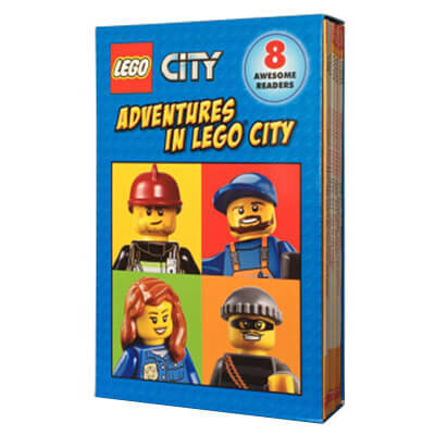 Lego City: Adventures in LEGO City 8 Books Set for Beginner Reader LEGO City: Adventures in LEGO City Boxed Set 8本套裝
