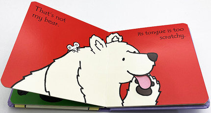 Usborne That's Not My Bear Touchy-feely Board Book 那不是我的熊熊 觸摸書