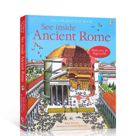 Usborne See Inside Ancient Rome 古羅馬 深入認識百科翻翻書