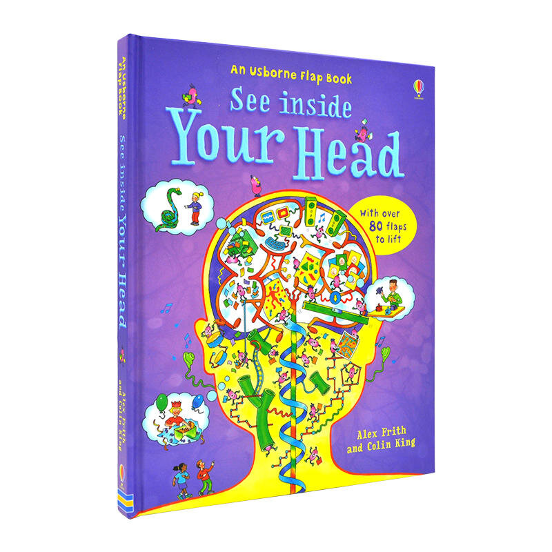 Usborne See Inside Your Head 大腦 深入認識百科翻翻書