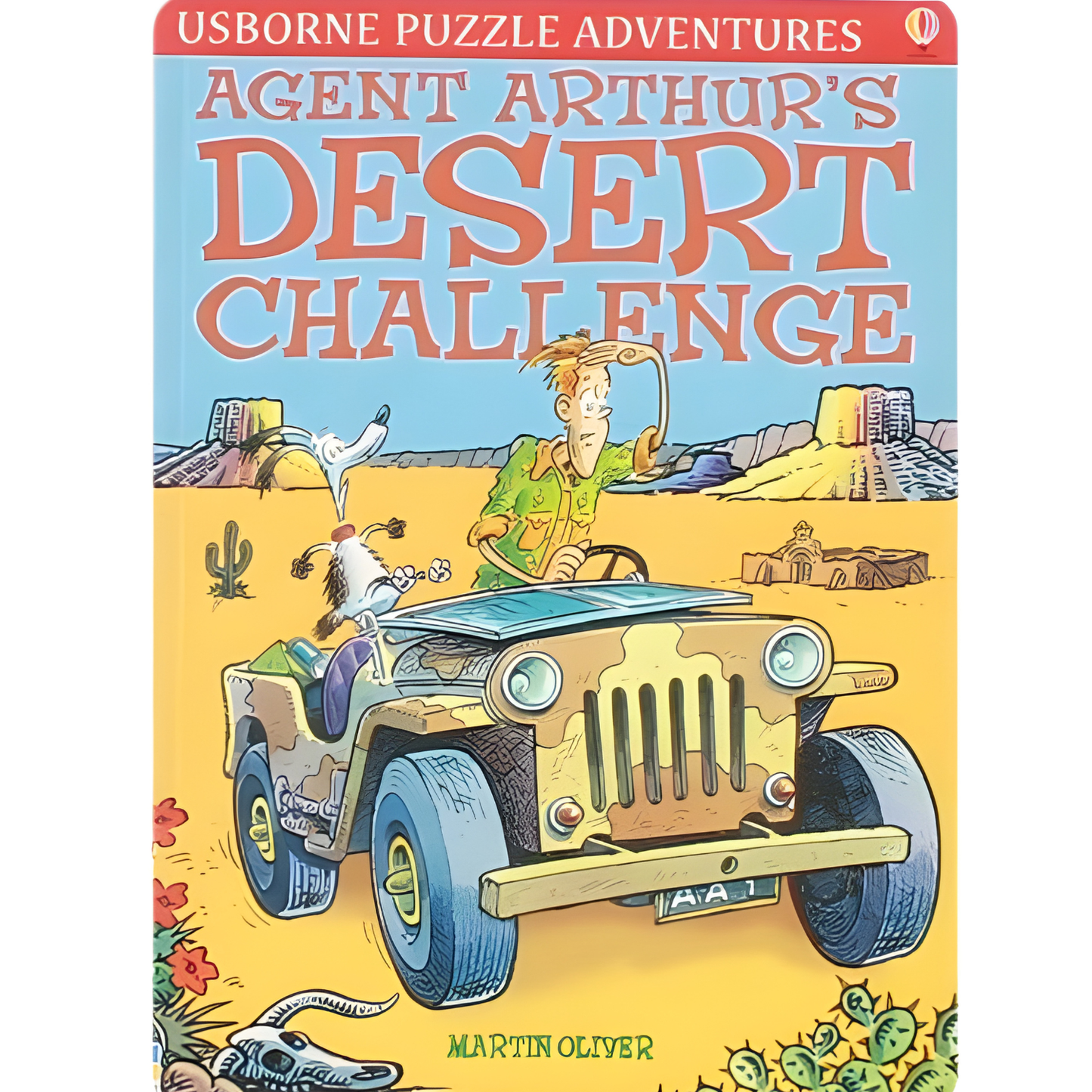 Usborne Puzzle Adventures Agent Arthur's Desert Challenge (Sample or Damage item)