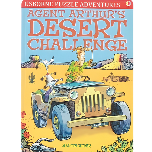 Usborne Puzzle Adventures Agent Arthur's Desert Challenge (Sample or Damage item)