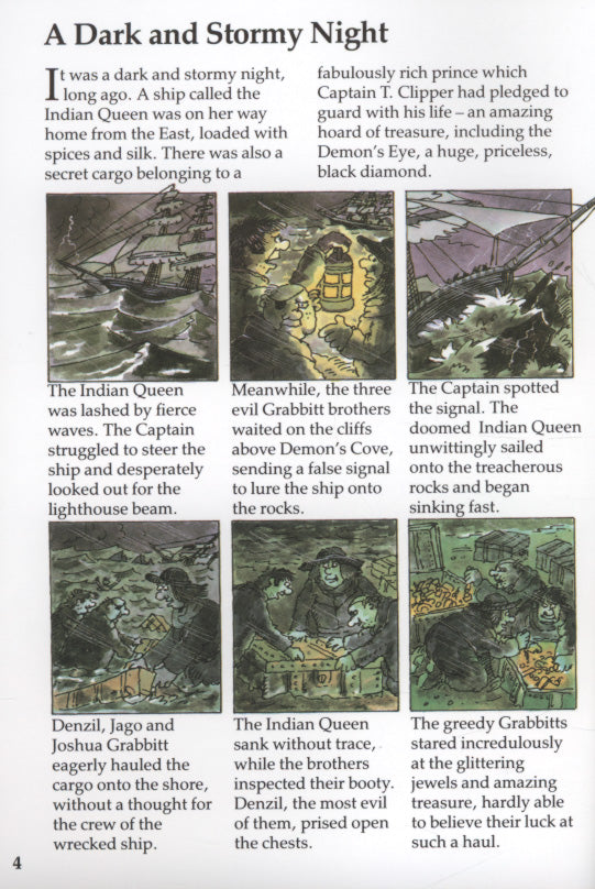 Usborne Puzzle Adventures Danger At Demon's Coye