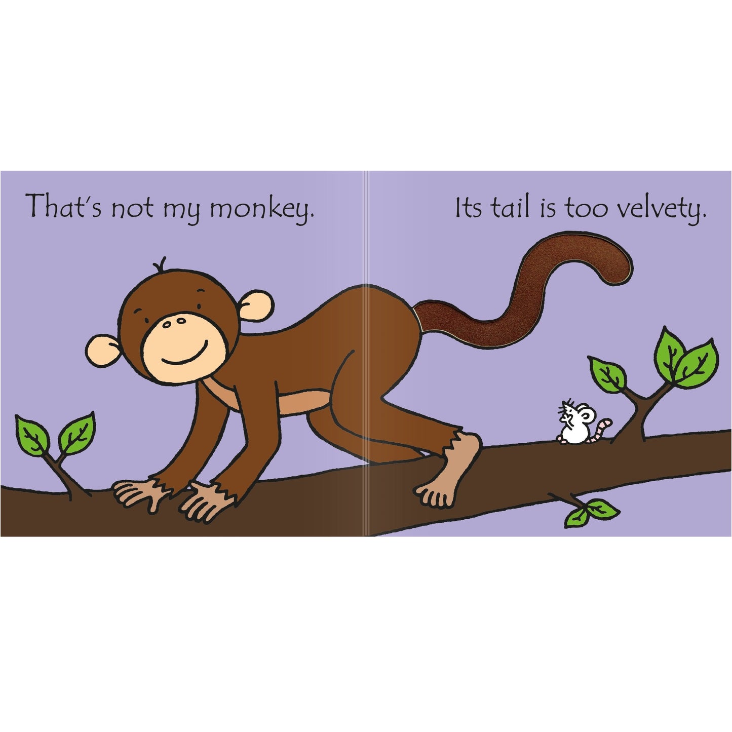 Usborne That's not my Monkey Touchy Feely Book 這不是我的猴子 觸摸書