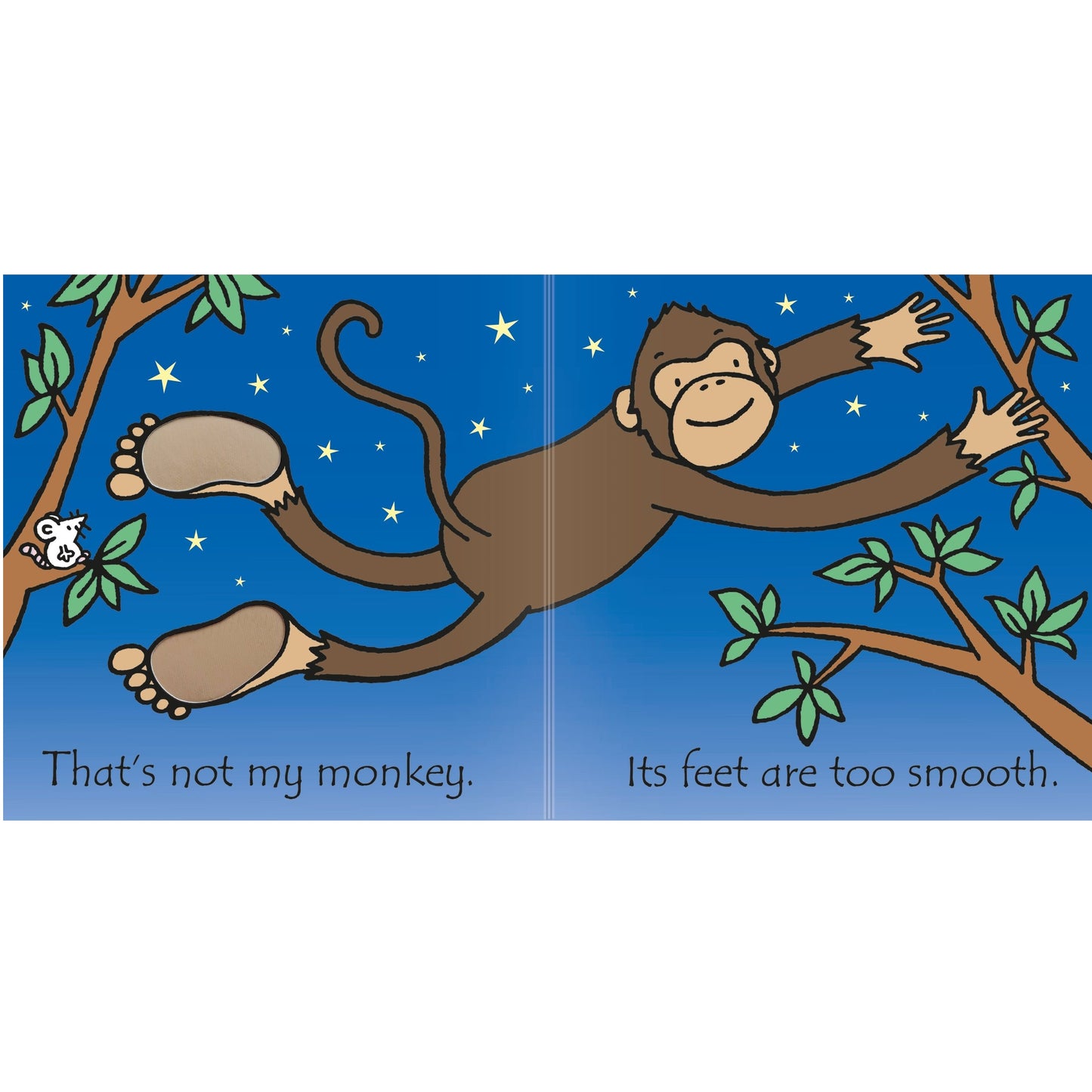 Usborne That's not my Monkey Touchy Feely Book 這不是我的猴子 觸摸書