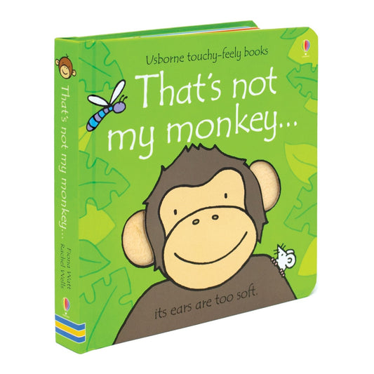 Usborne That's not my Monkey Touchy Feely Book 這不是我的猴子 觸摸書