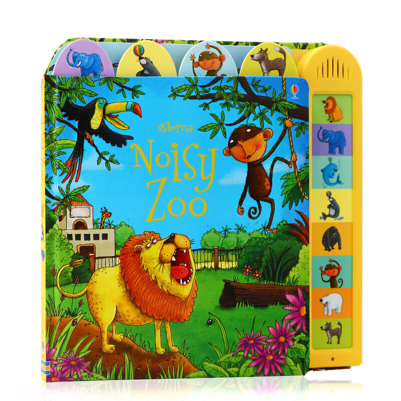 Usborne Noisy Zoo Sound Book 熱鬧的動物園發聲書