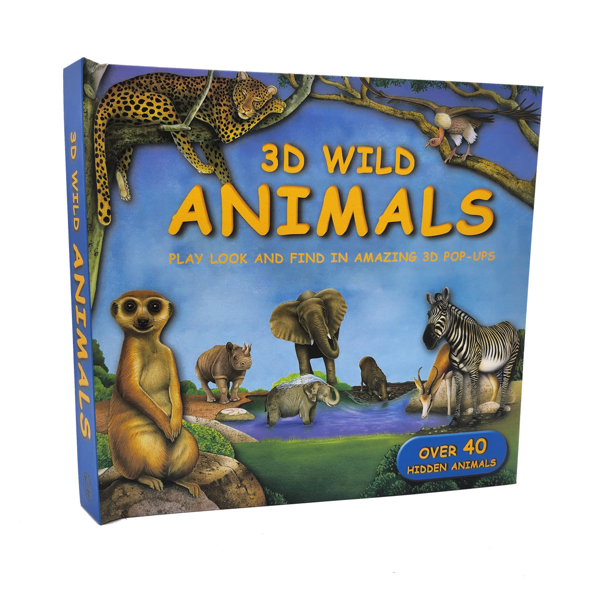 3D Wild Animals Pop-up Book 3D動物世界立體書