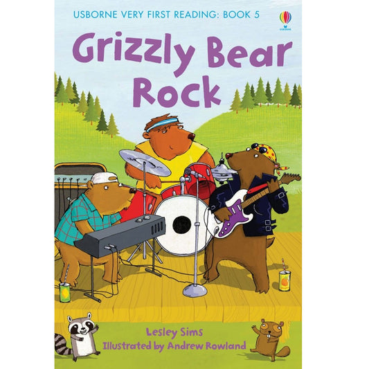 Usborne Very First Reading Grizzly Bear Rock