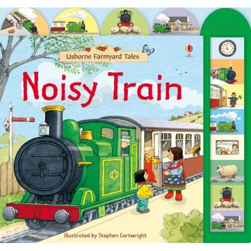 Usborne 熱鬧的火車發聲故事書 Noisy Train Sound Book