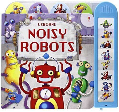 Usborne Noisy Robots Sound Book 熱鬧的機械人發聲書
