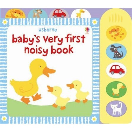 Usborne Baby's Very First Noisy Book 寶寶的第一本發聲書