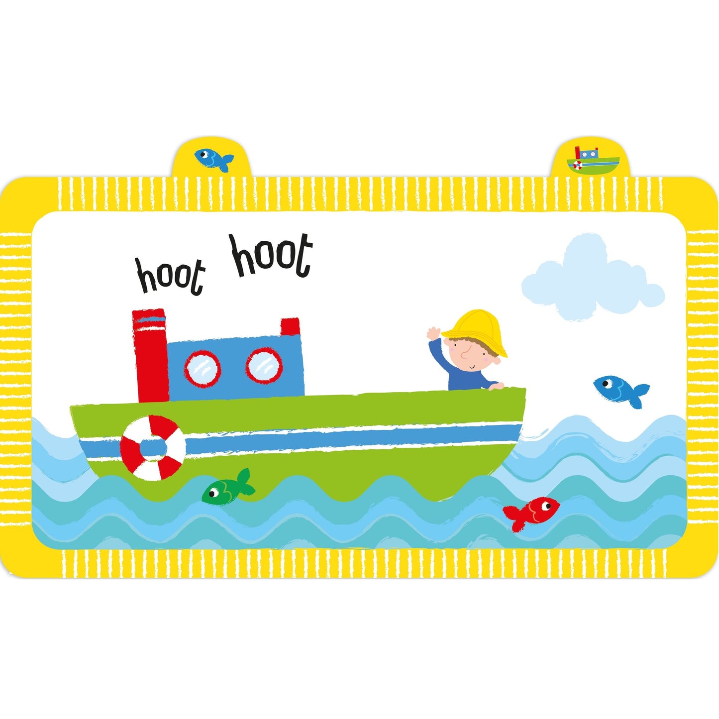 Usborne Baby's Very First Noisy Book Things That Go 寶寶的第一本發聲書：交通工具