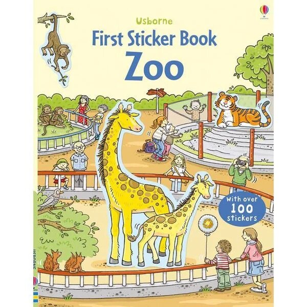 Usborne Zoo First Sticker Book Zoo First Sticker Book 動物園貼紙書