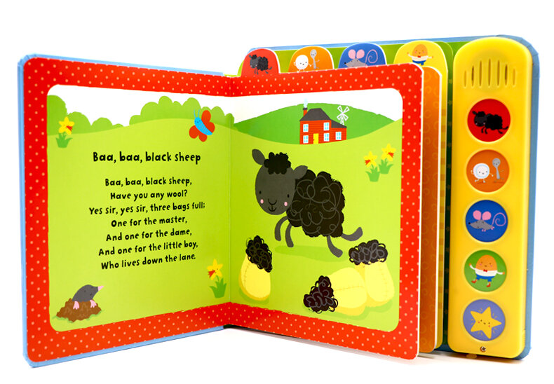 Usborne Baby's Very First Noisy Nursery Rhymes 寶寶第一本發聲書：經典兒歌