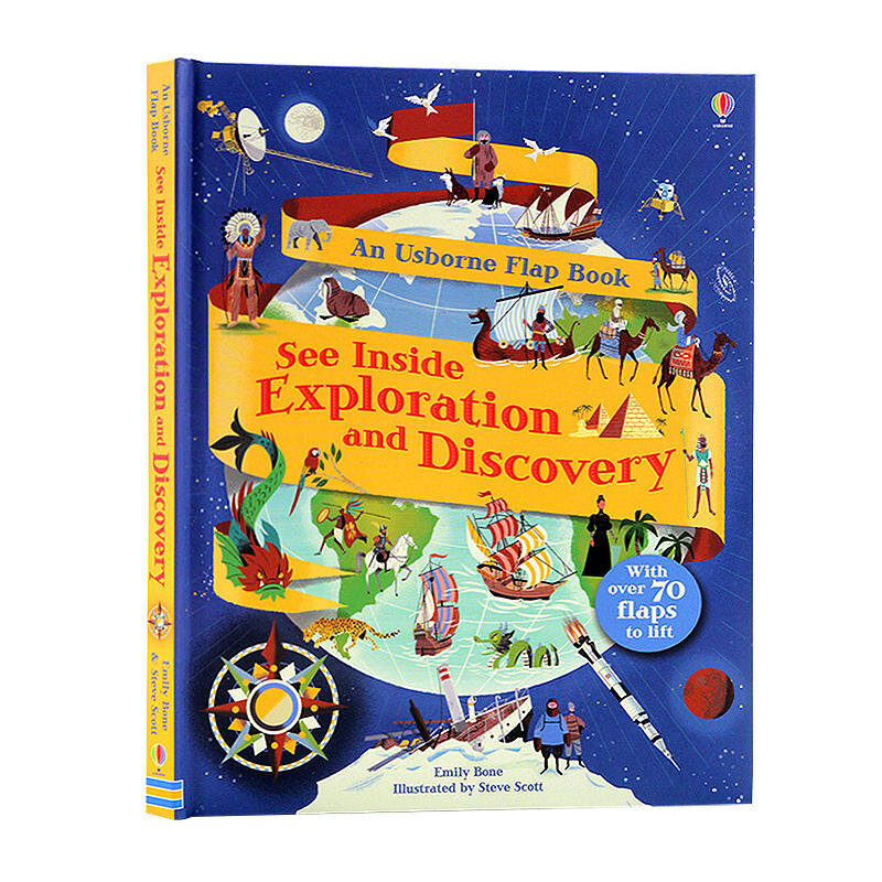 Exploring Discovering Usborne See Inside Exploration and Discovery 探險與發現 深入認識百科翻翻書 – MY ...