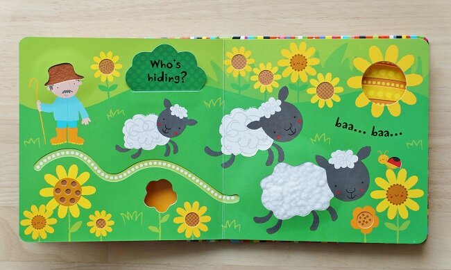 Usborne Baby's Very First Touchy-Feely Farm Play Book Baby's Very First Touchy-Feely Farm Play Book