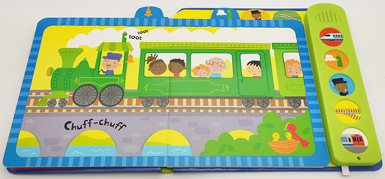Usborne Baby's Very First Noisy Book Trains 寶寶第一本火車發聲書 Baby's Very First Noisy Book Trains