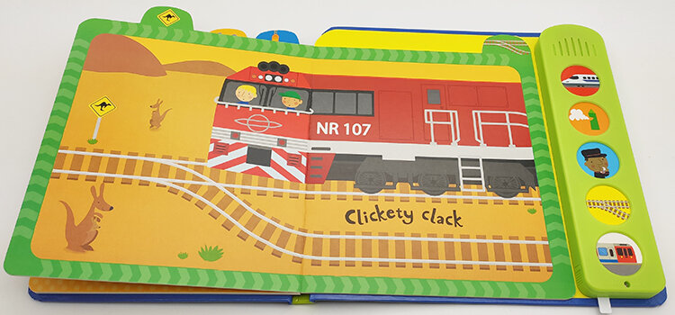 Usborne Baby's Very First Noisy Book Trains 寶寶第一本火車發聲書 Baby's Very First Noisy Book Trains
