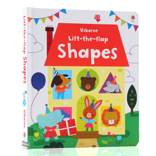 Usborne Lift-the-flap Shapes Lift-the-flap Shapes 形狀 幼兒早教翻翻書