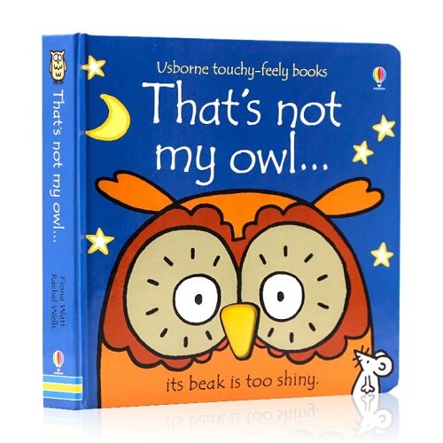 Usborne That's Not My Owl Touchy-feely Board Book 那不是我的貓頭鷹 觸摸書