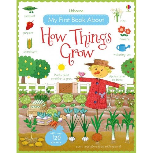 Usborne My First Book About How Things Grow