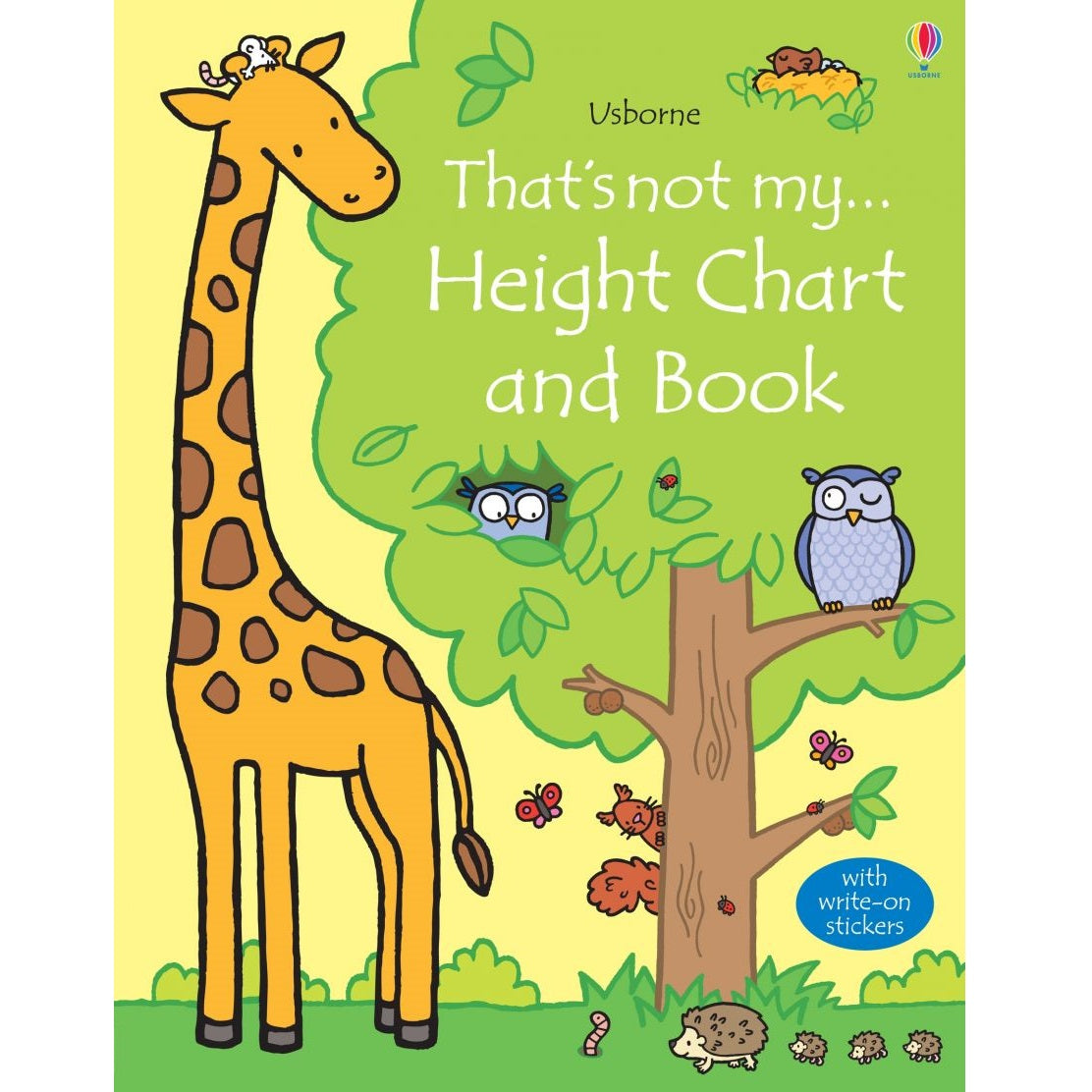 Usborne That's Not My Height Chart and Book