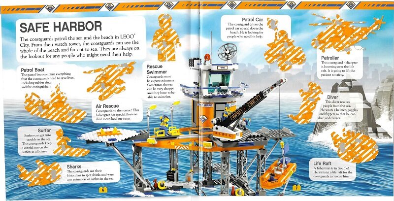 Lego City Folder Fun! Reader + Sticker Book + Ideas + Activity LEGO City Folder Fun! 4書玩樂套裝 故事書 + 貼紙書 + 活動書 + 創意手冊