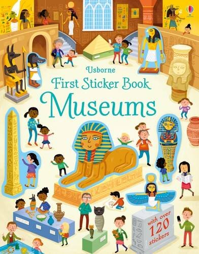Usborne First Sticker Book Museums 貼紙書