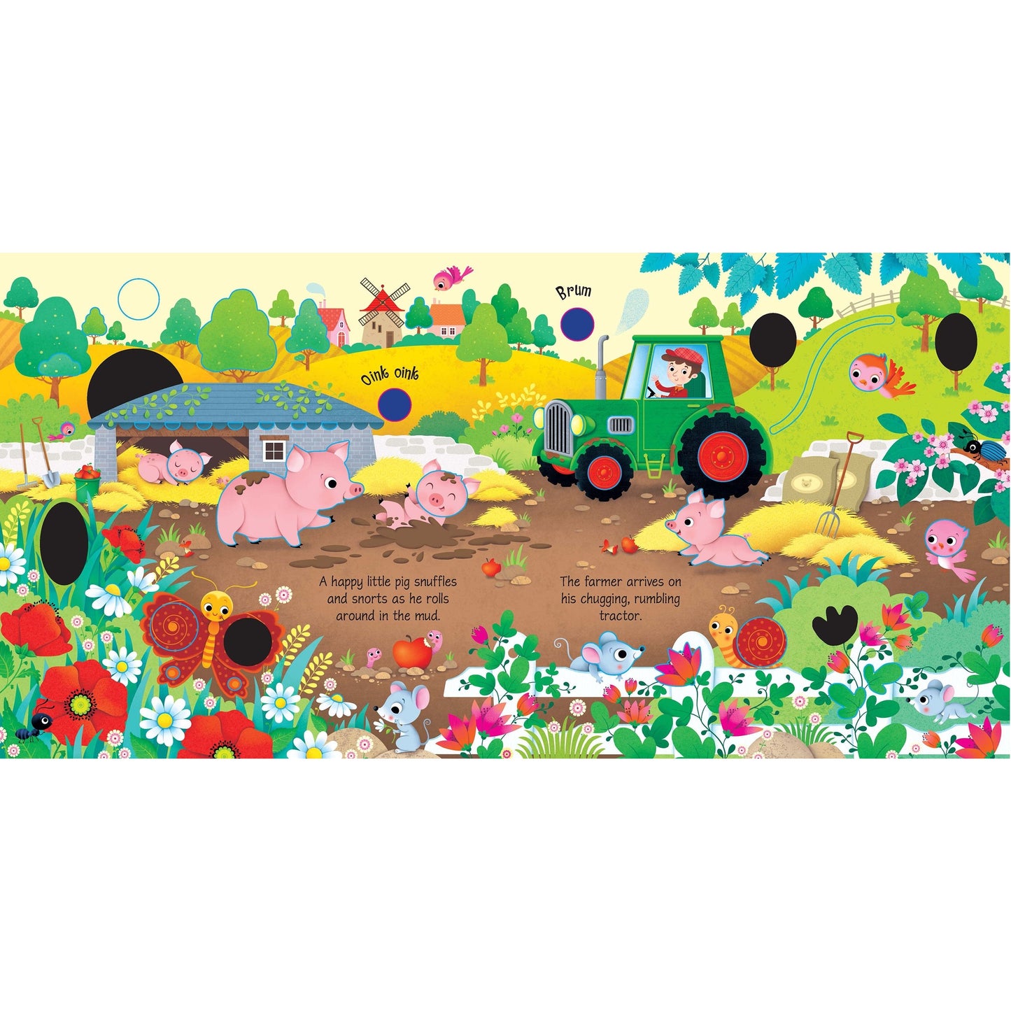 Usborne Farm Sound Book 農場觸摸發聲書