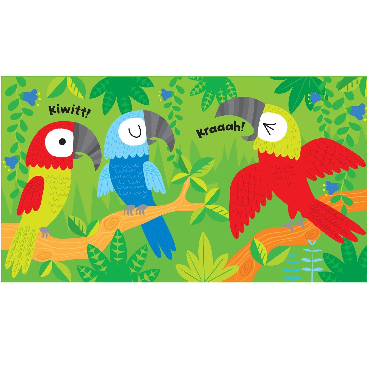 Usborne Baby's Very First Noisy Book Jungle 寶寶的第一本發聲書：叢林