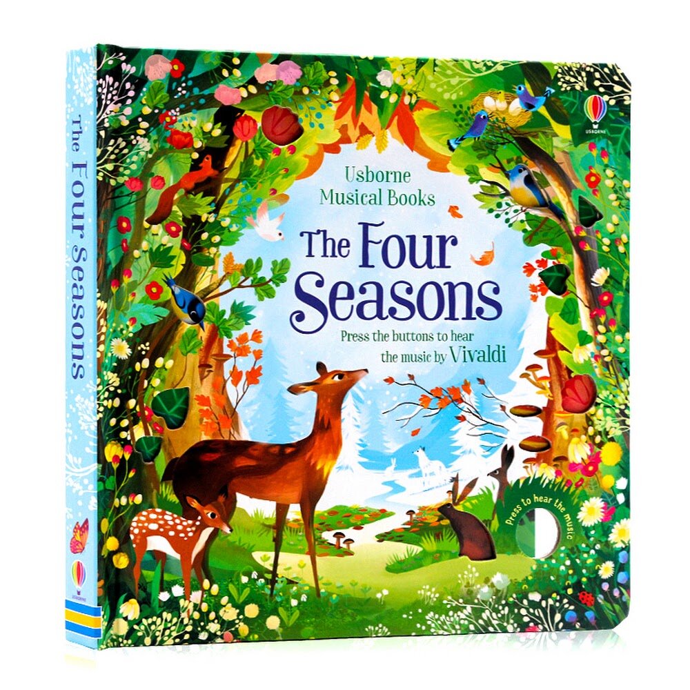 Usborne The Four Seasons Musical Book 四季音樂發聲書