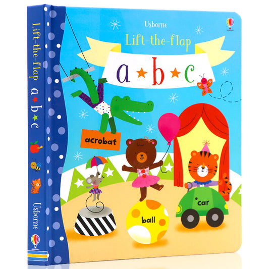 Usborne Lift-the-Flap abc Lift-the-Flap abc 英語字母 幼兒早教翻翻書