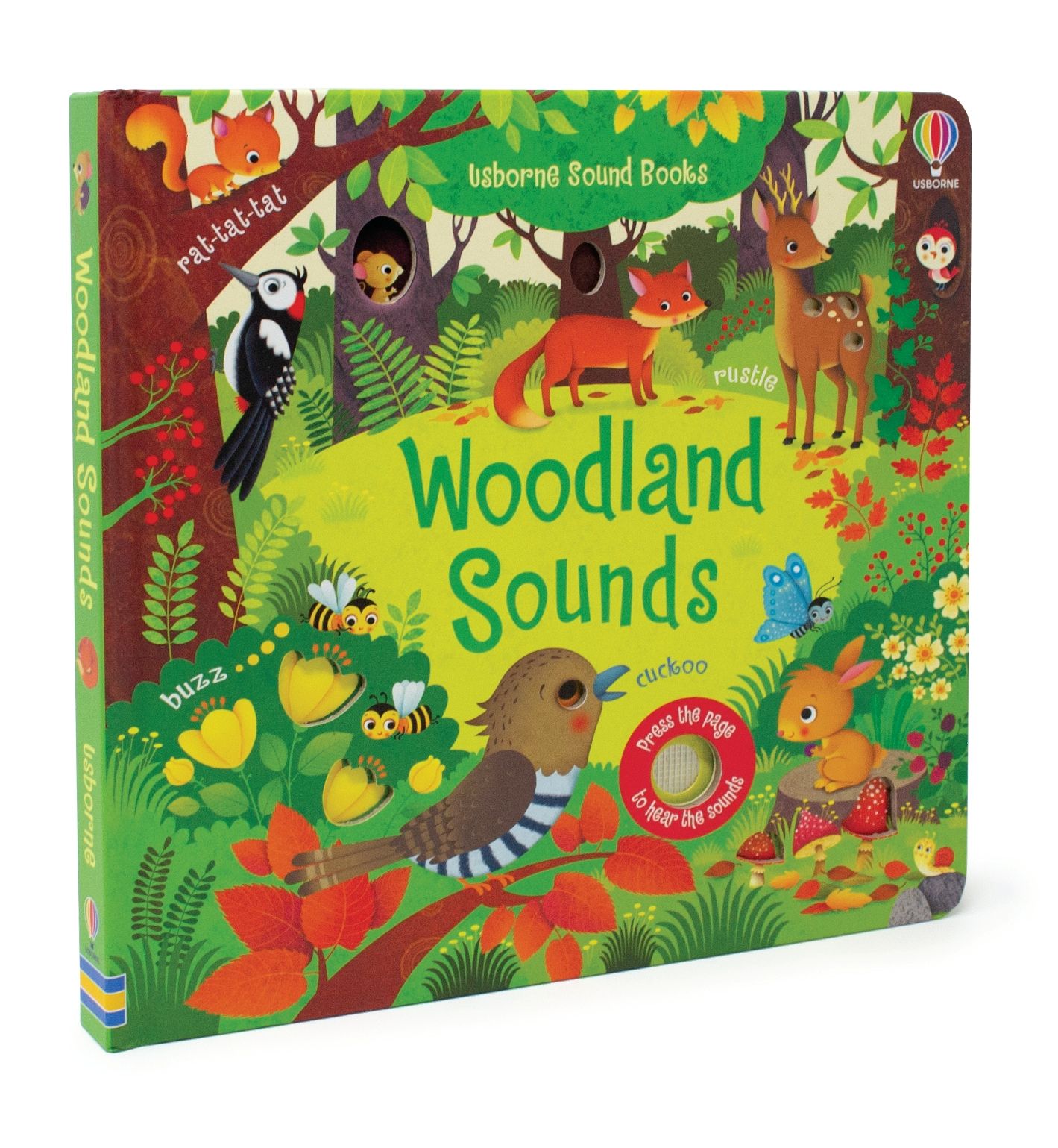Usborne Woodland Sound Book 叢林觸摸發聲書